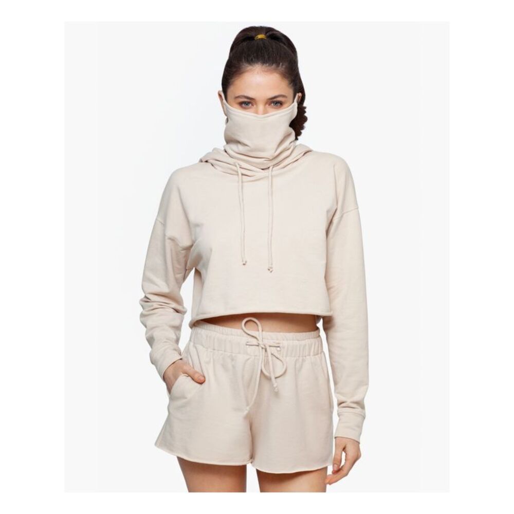 BAM BY BETSY & ADAM Womens Top Hoodie Stretch Long Sleeve